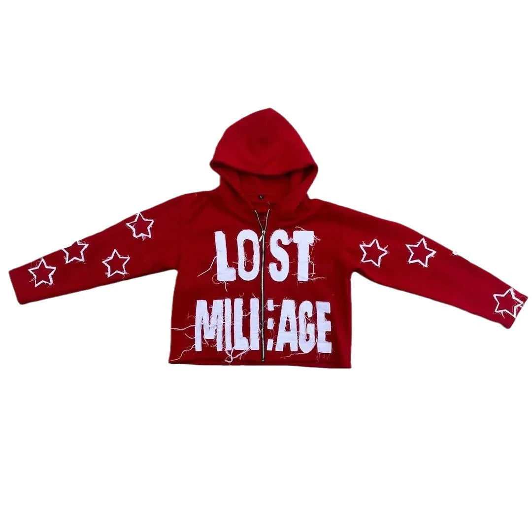 Maxct Y2k Winter Long Sleeved Hoodie Sweatshirt Oversized Winter Clothes Streetwear Y2k Vintage Punk Graffiti Print Top School Ootd