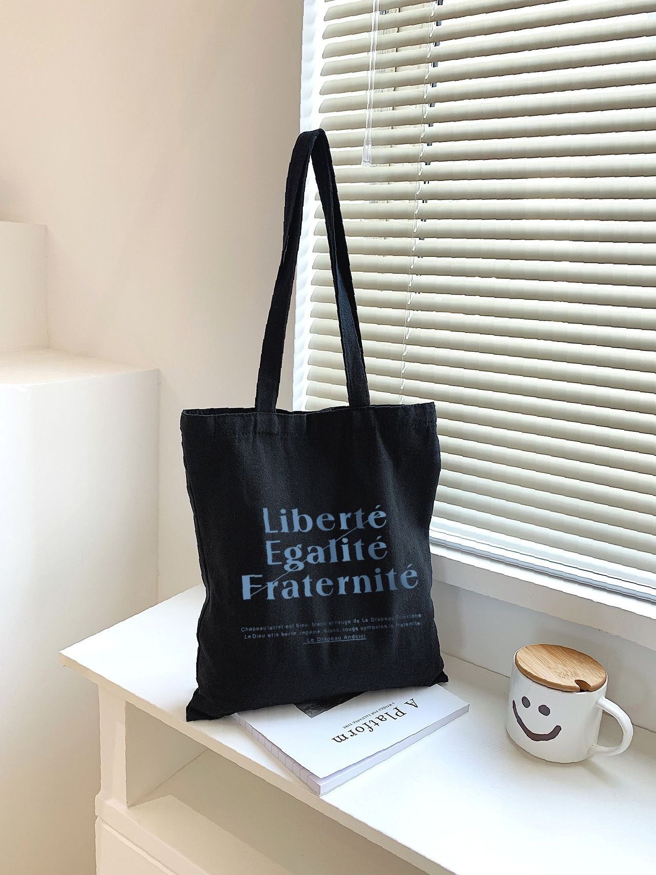 Maxct - Letter Graphic Shopper Bag  - Women Tote Bags