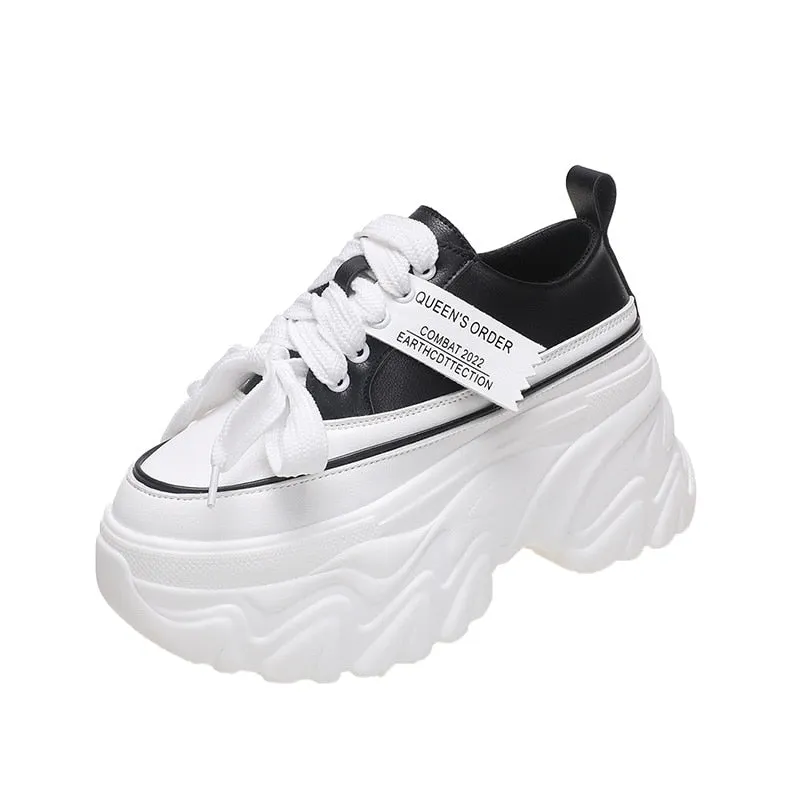 High Heel Chunky Platform Sneakers for Women Maxct