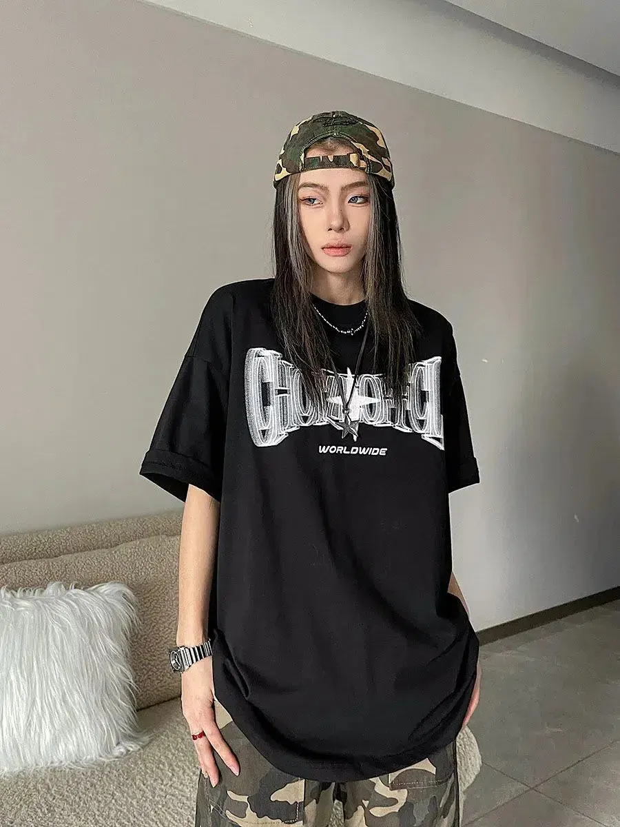 Maxct &Y2K Shiny Star Worldwide Tee