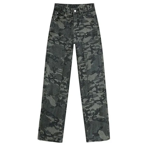 90's Camouflage Cargo Jeans Maxct