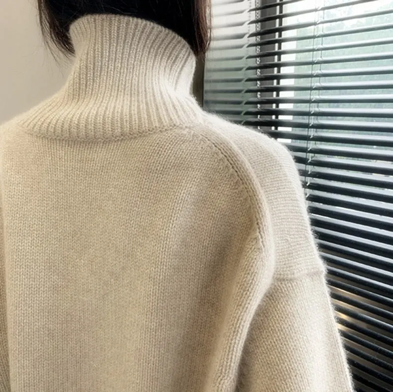 Maxct Paride Turtleneck Cashmere Sweater