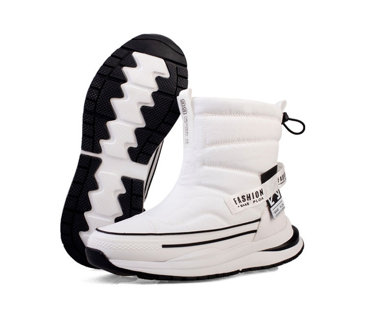 Warm Anti-skid Plush Waterproof Winter Boots - true-deals-club