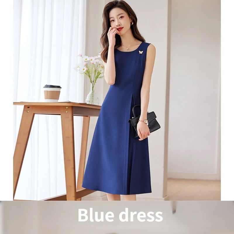 Maxct Professional Women Suit Fashionable Minimalist Style to Show the Workplace Style Dress with Blazer New in Matching Sets