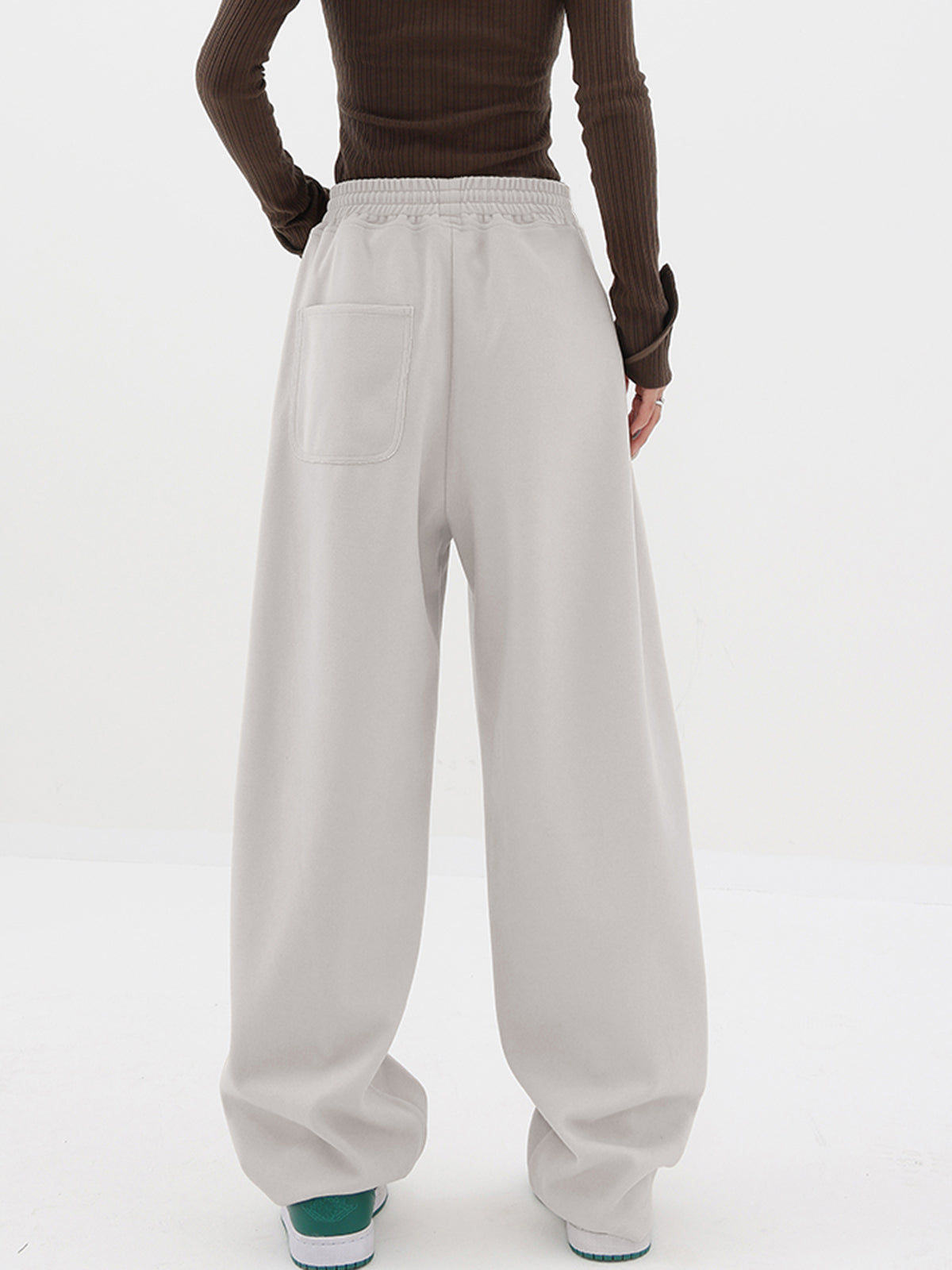 Maxct Baggy Solid Wide Leg Pants
