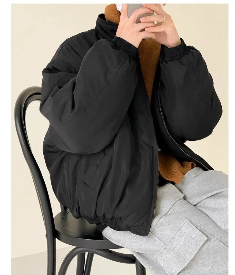 Maxct Soft Stand-collar Cotton Jacket