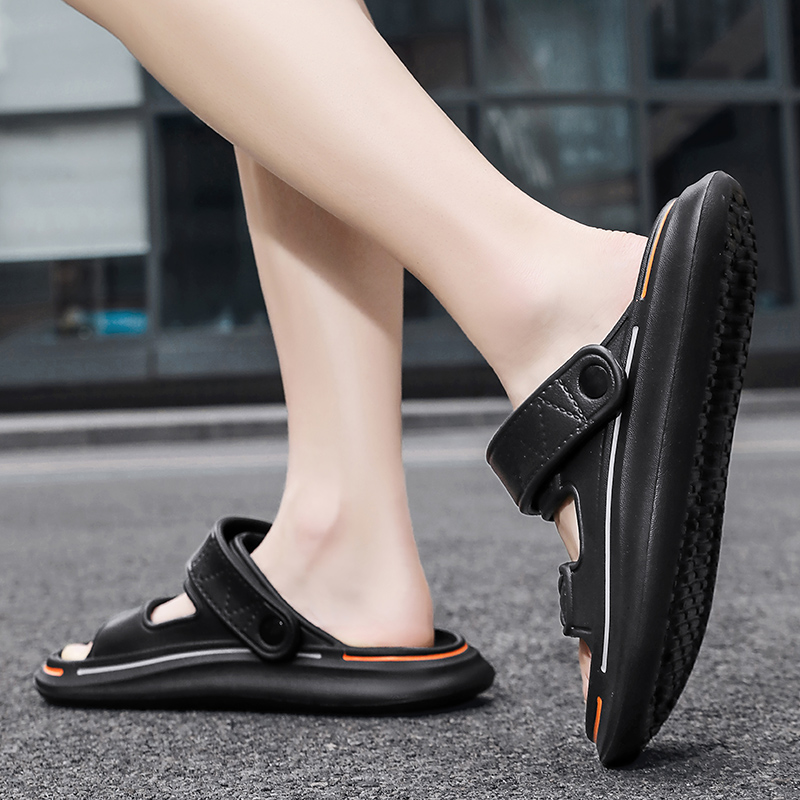 Summer Soft-Sole Platform Slides: Unisex Beach Sneaker Sandals - true deals club