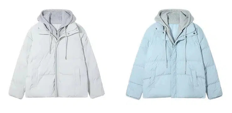Maxct Two Pieces Hooded Puffer Jackets