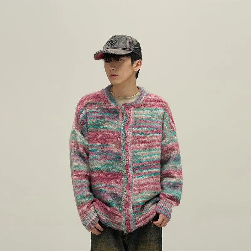 Maxct Vintage Striped Cardigan Sweater
