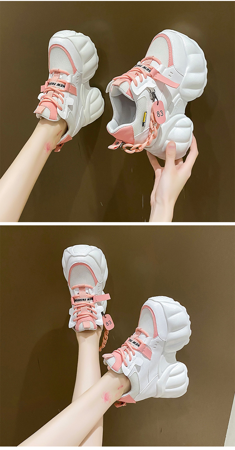Chain Chunky Sneakers for Women - true-deals-club