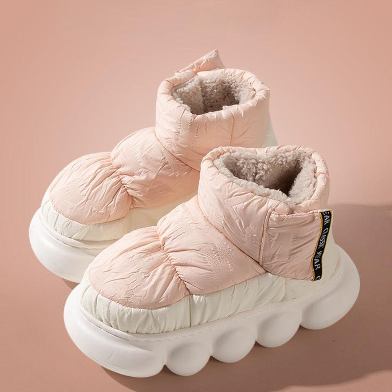 Chunky Ankle Winter Boots for Women Maxct