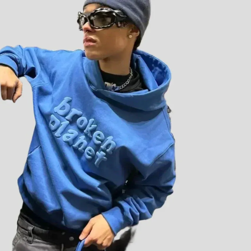 Oversized Broken Planet Hoodie Sweatshirt Maxct
