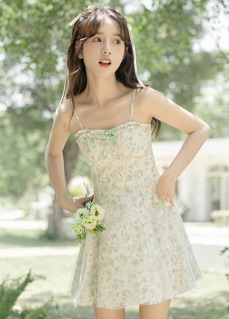 Twirly Floral Mini Cami Dress Maxct