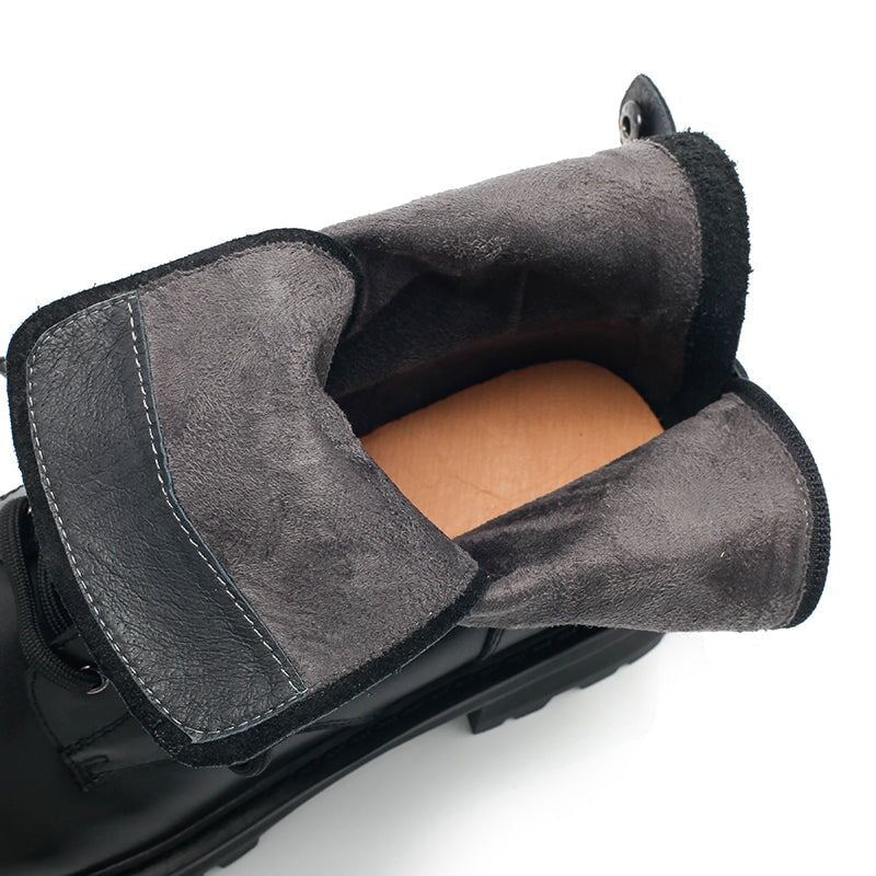 Fashion Combat Boots Designer Retro Chunky Riding Boots Maxct