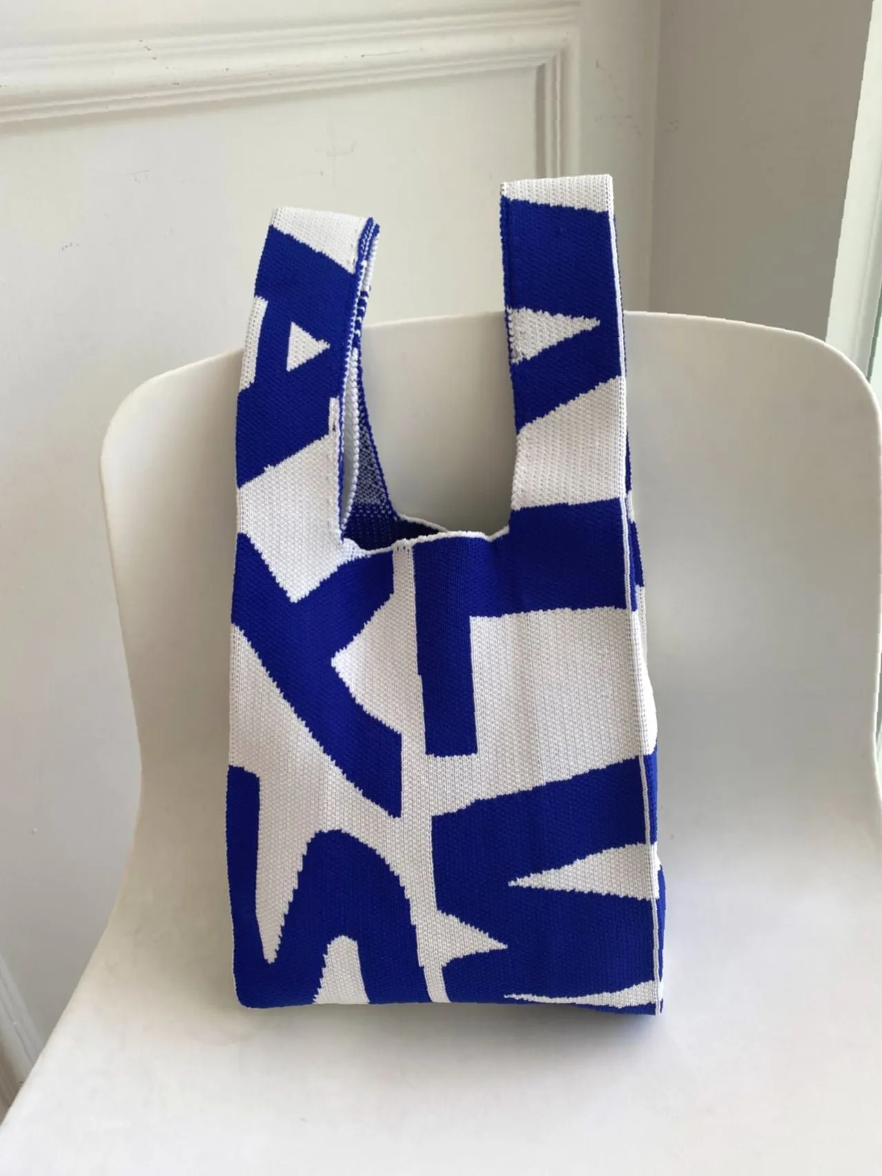 Bag For Love - Letter Graphic Crochet Bag  - Women Maxct Bags