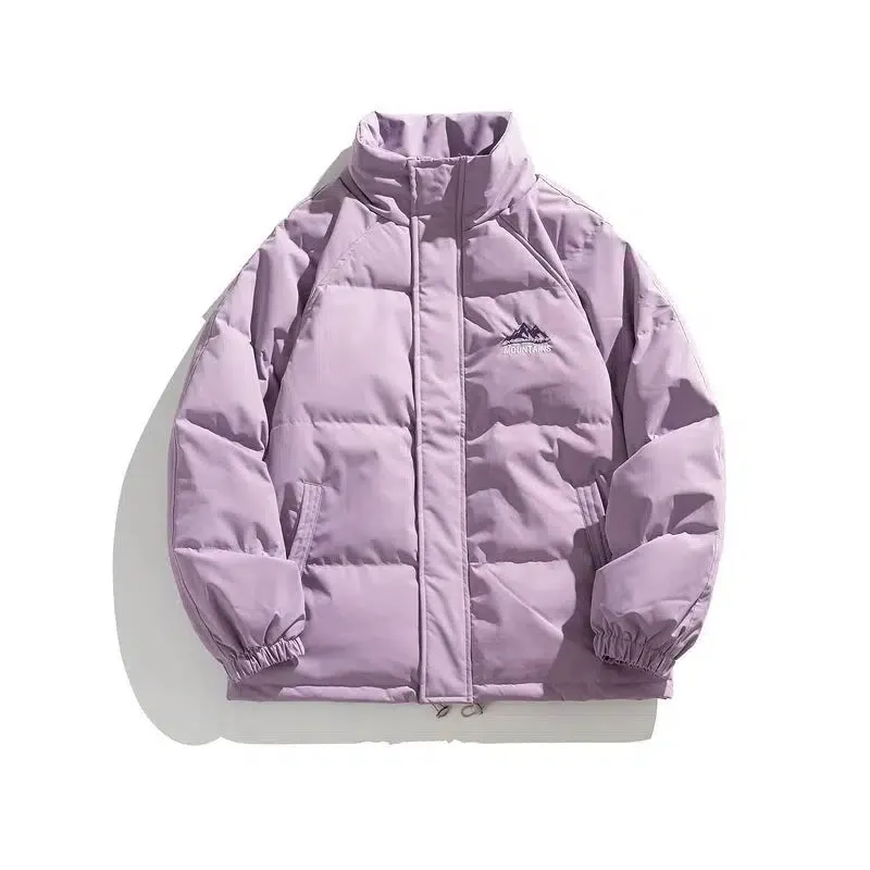 Maxct Retro Stand Collar Down Jacket
