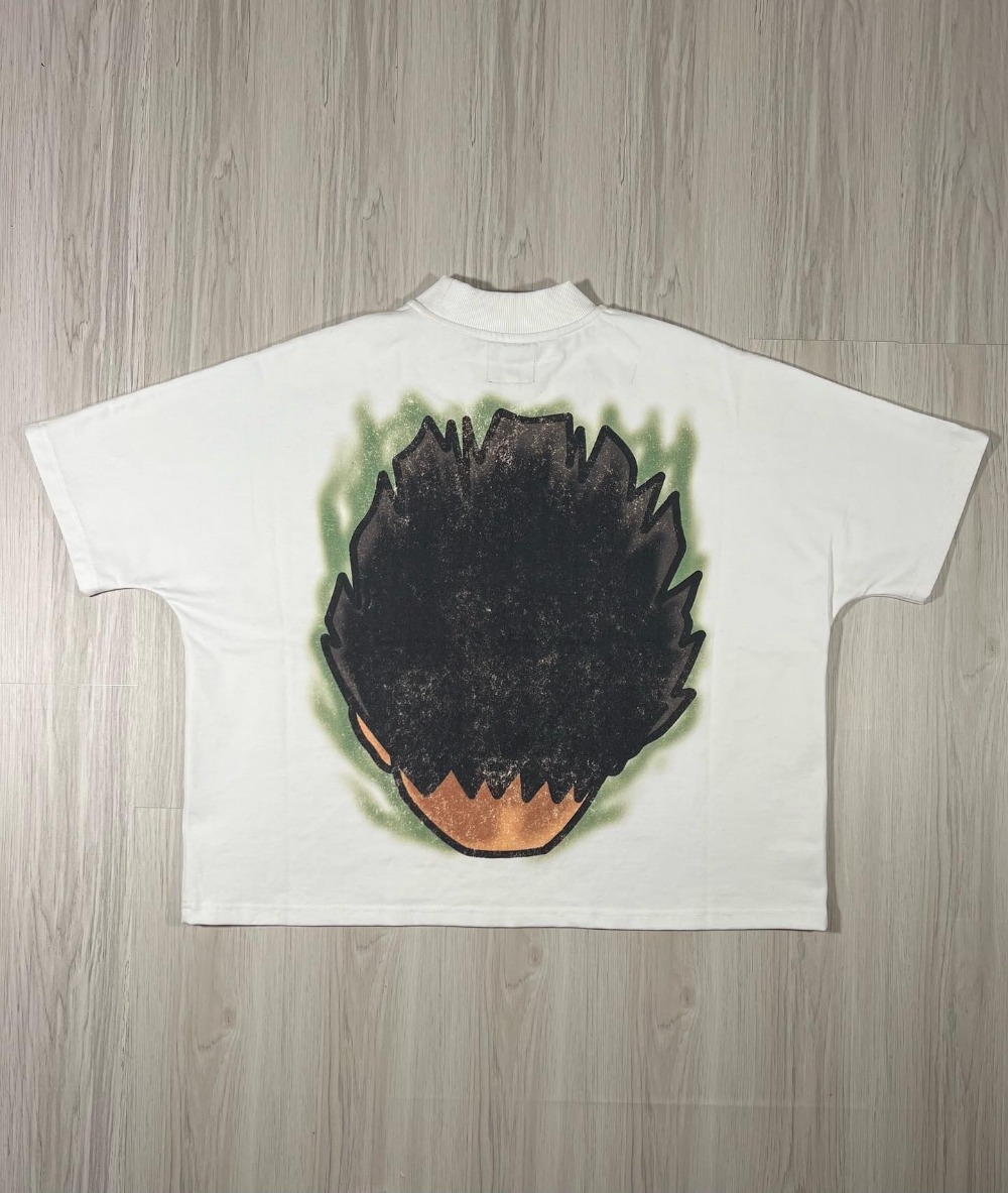 Y2K Fashion Clothes Harajuku Cartoon Character Graphic Printed T Shirt Casual Drop Sleeves Cotton Oversized T Shirt Mens Womens 1017