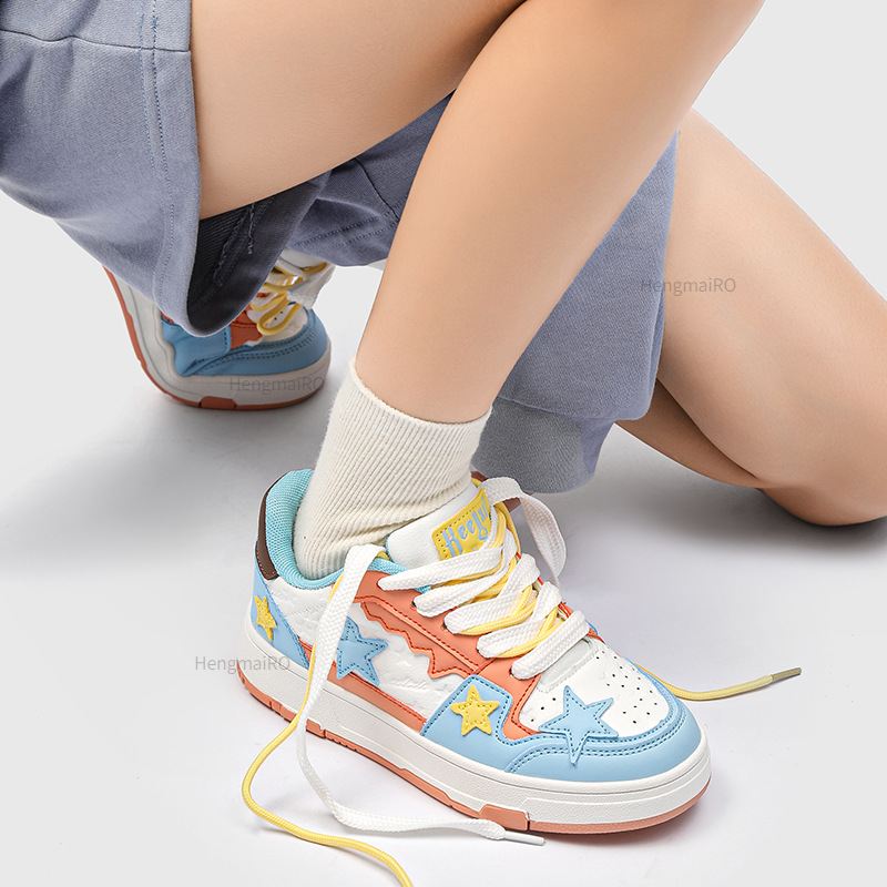 Y2K Star Punk Hip-hop Skateboard Fashion Sneakers Unisex
