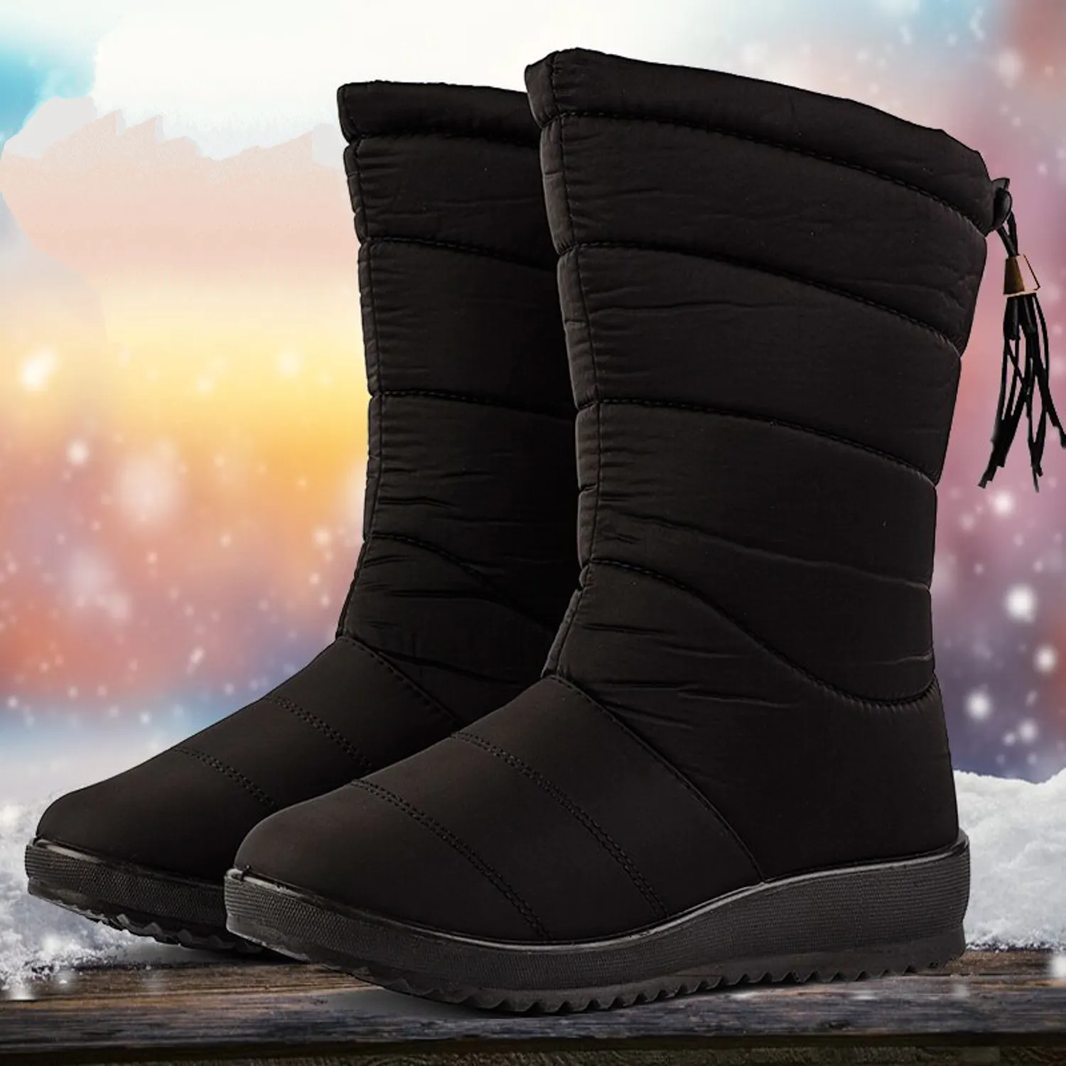 Waterproof Warm Fur Snow Boots Maxct
