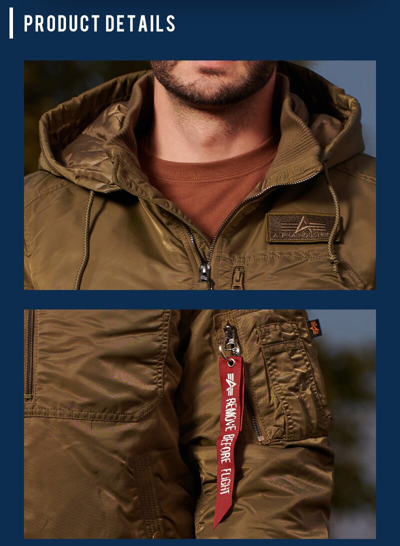 Men's Winter Very Stylish Waterproof And Windproof Jacket, Insulated With Sintepon