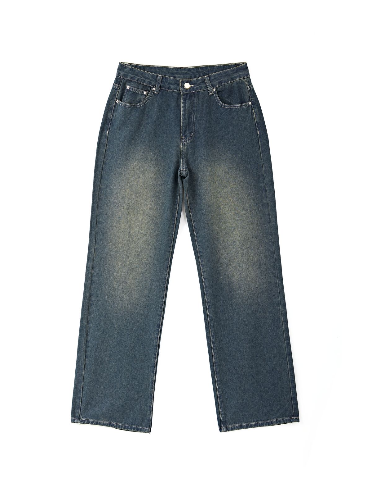 Vintage Blue Wash Boyfriend Jeans Maxct