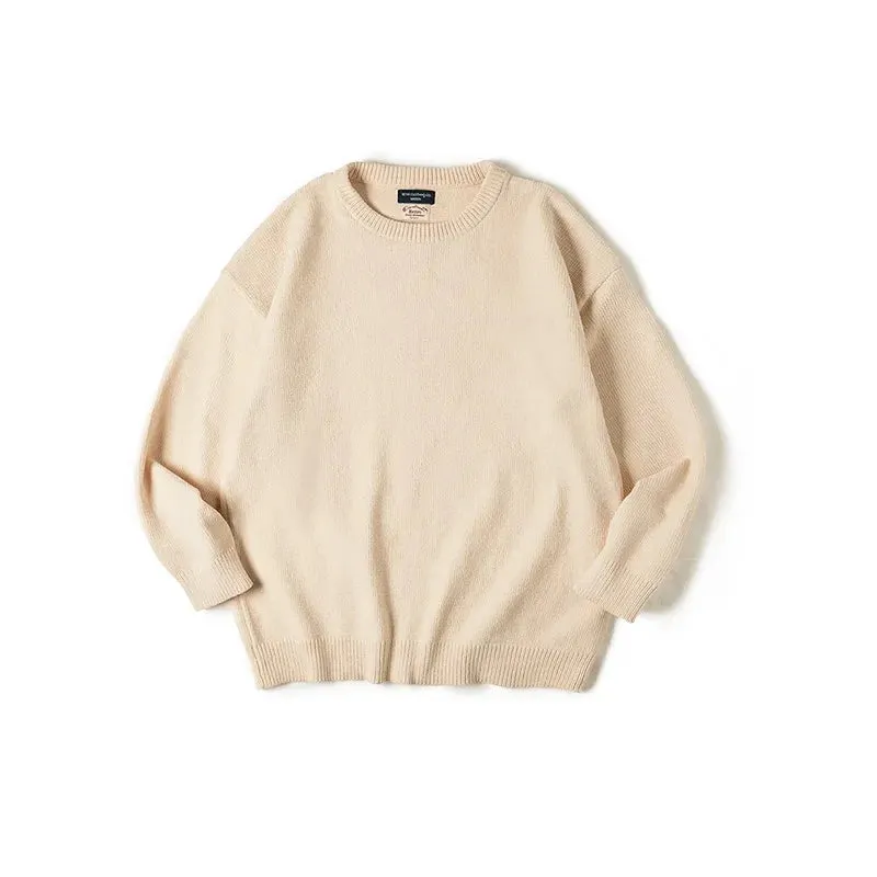 Maxct Chenille Style Crew Neck Sweater