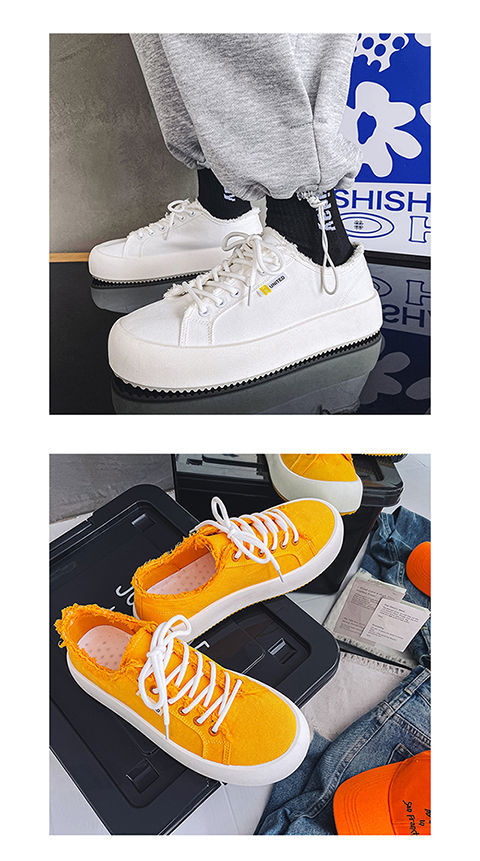 Canvas Sneakers Plimsolls - true deals club