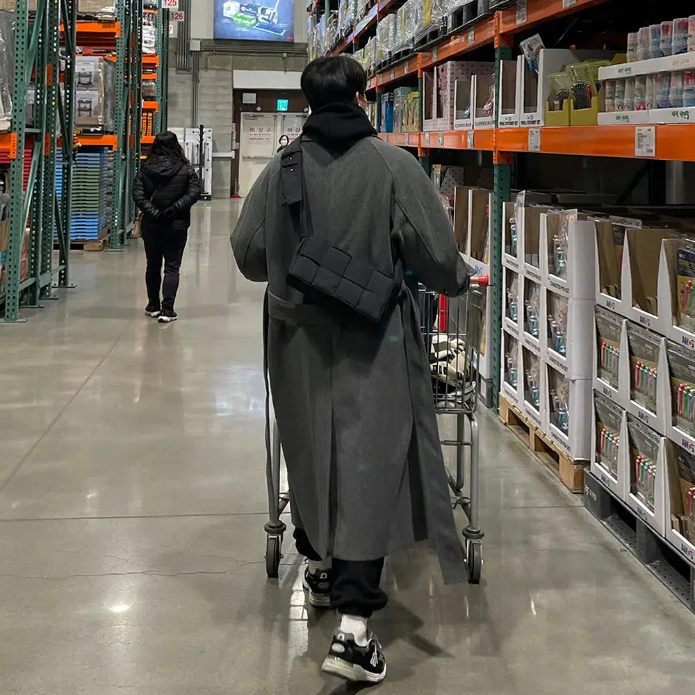 Maxct Thickened Wool Trench Coat
