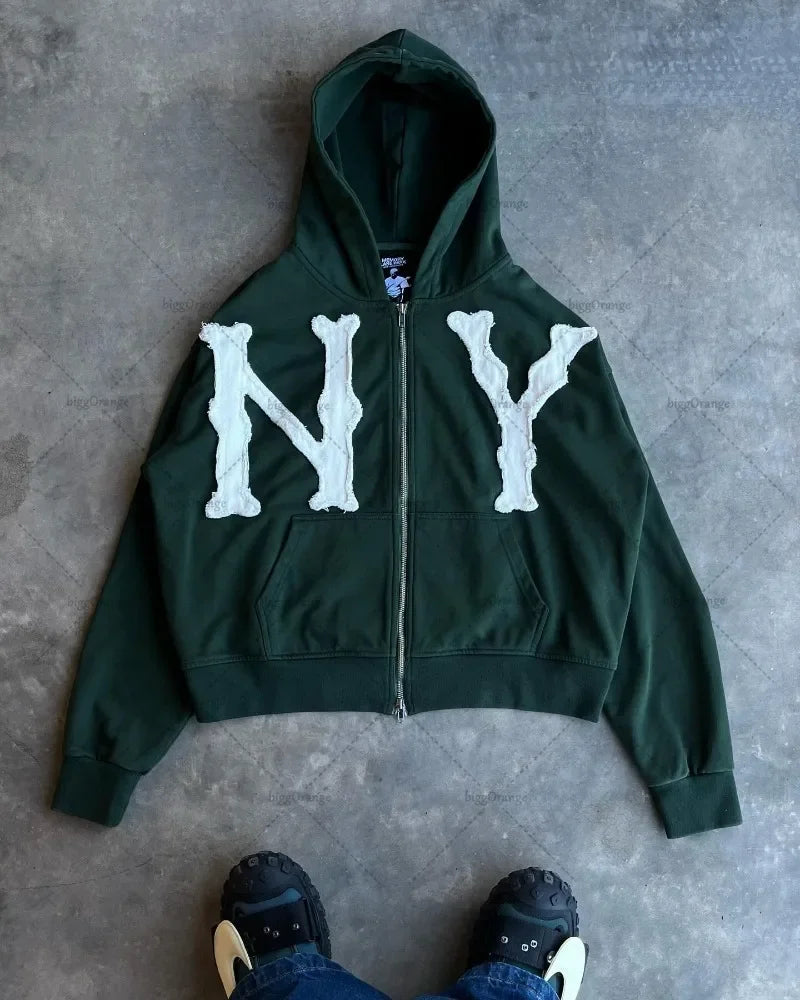 Rich Soon Hoodie - Retro Zipper Unisex Sweatshirt Maxct