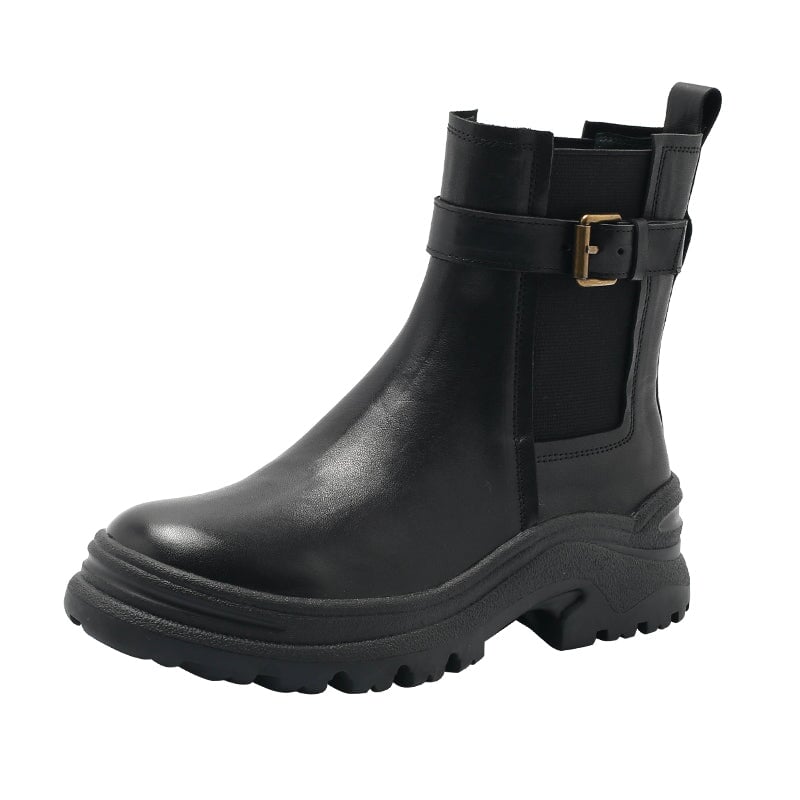 Womens Retro Ankle Boots Snow Boots Have Fleece Lined for Cold Winter Maxct