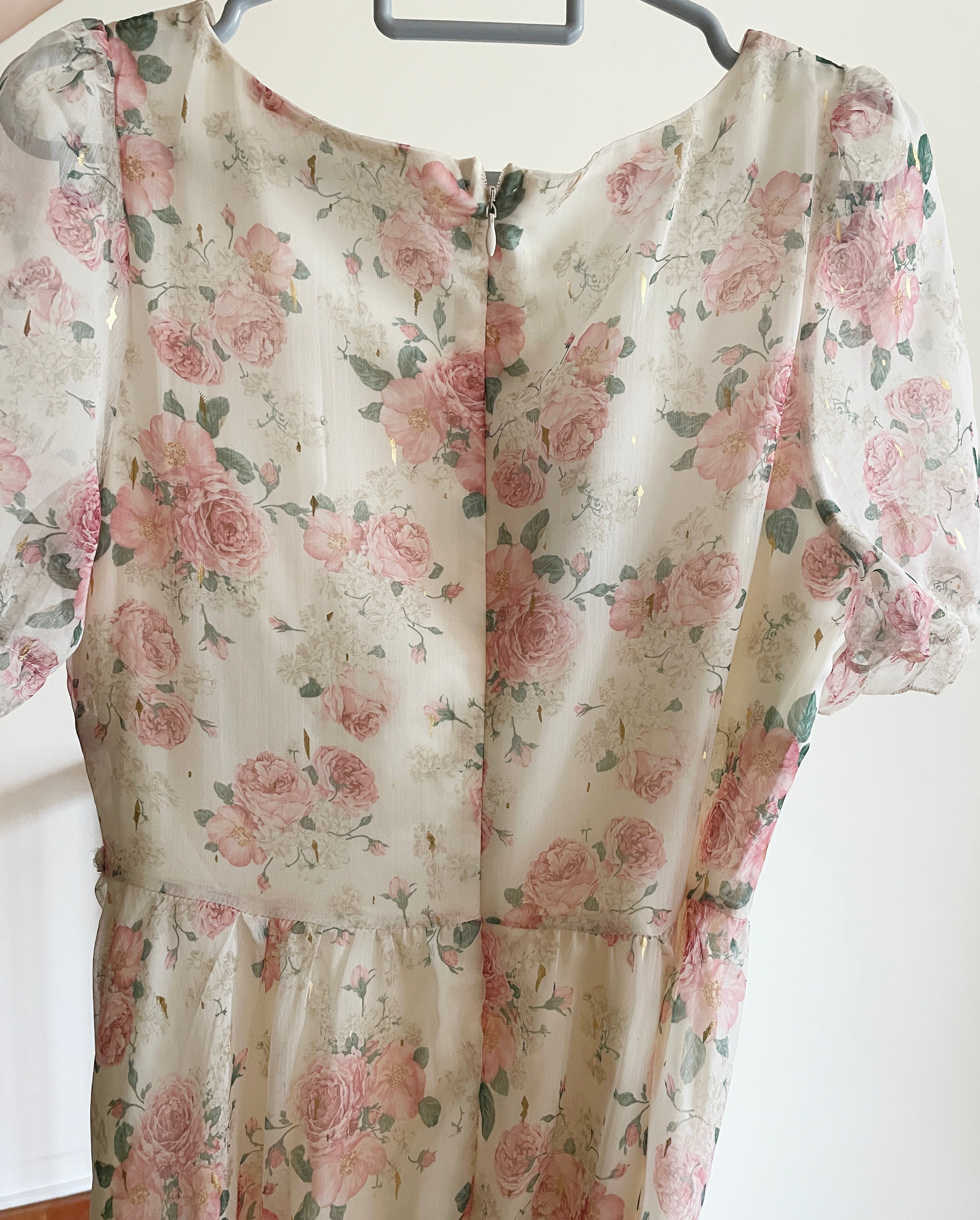 Peony Blush Midi Dress Maxct