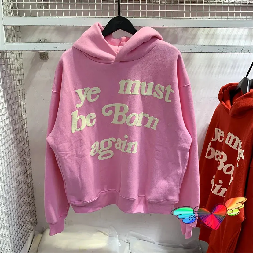 Kanye Hoodie - Ye Must Be Born Again Unisex Oversized Maxct
