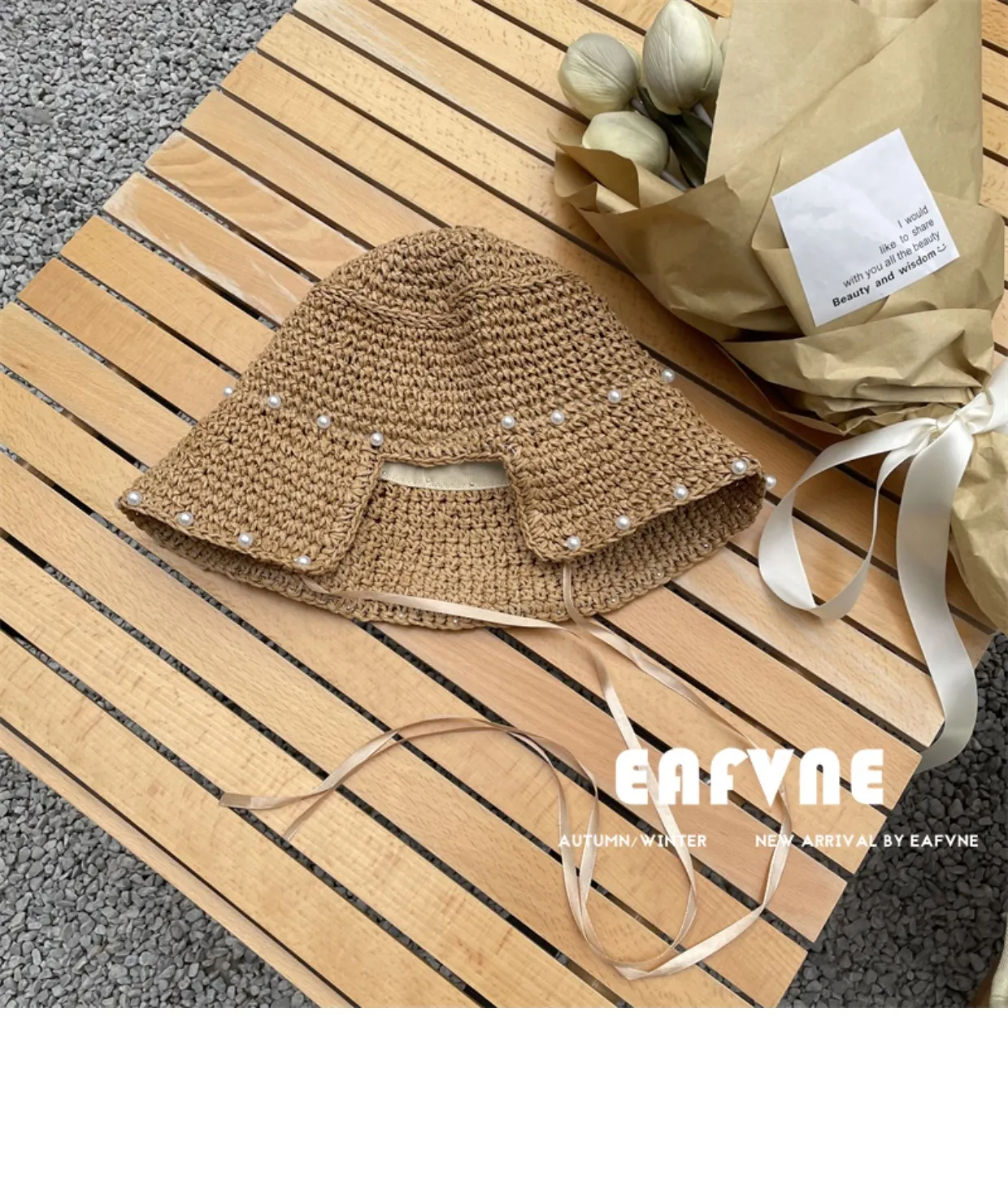 Straw Hat Women's Summer Thin Lace Fresh Style Hat