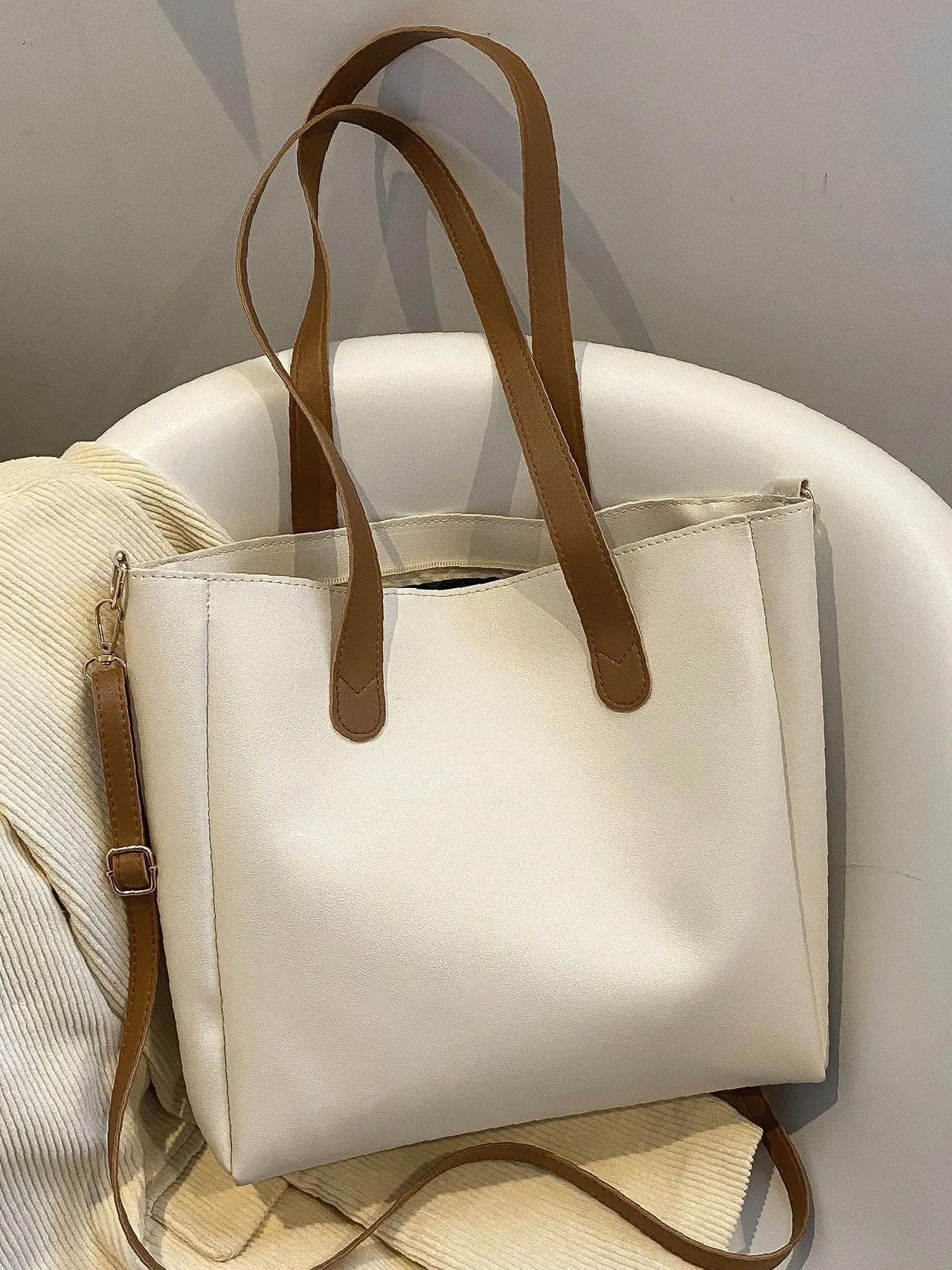 Maxct - Minimalist Shoulder Tote Bag  - Women Tote Bags