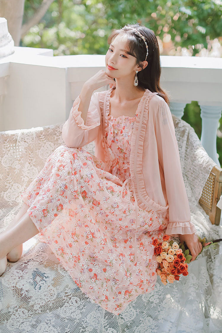 Tea Cup Floral Cami Dress Maxct
