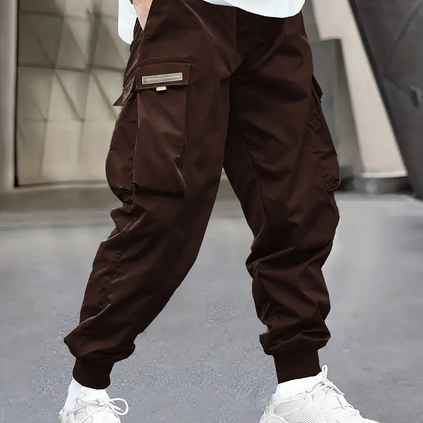 Maxct  Men's Active Cargo Pants - Multi Pockets, Breathable & Stretchy Sweatpants For Outdoor Adventures