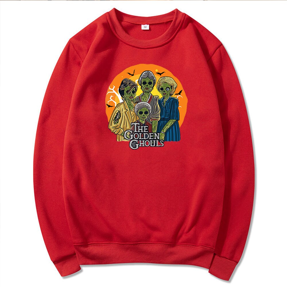 Maxct Halloween Awakecrm The Golden Ghouls Halloween Sweatshirt Tv Show Golden Gilrs Inspired Hoodie Funny Witch Vampire Pullover Halloween Sweatshirts