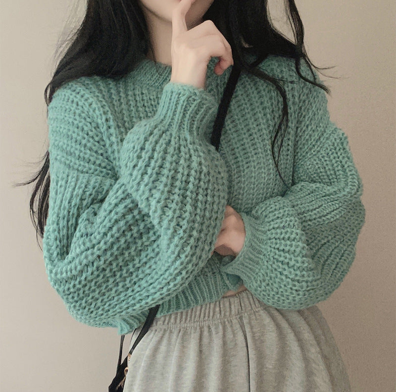 Maxct Aesthetic Round Neck Button Cardigan - Image 2