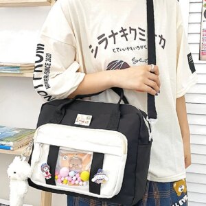 Maxct - Cartoon Graphic Top Handle Tote Bag  - Women Tote Bags