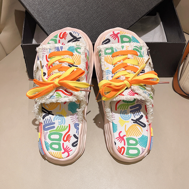Women's Artistic Platform Slippers
