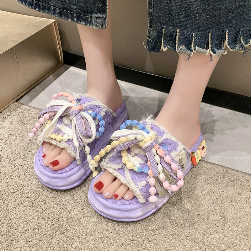 Women's Pastel Street-Style Sandals - true deals club