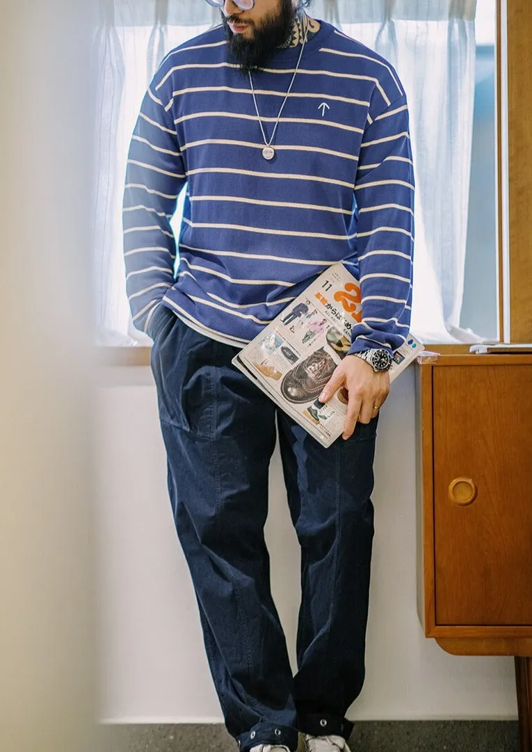 Maxct Lightweight Stripe Knitted Sweater