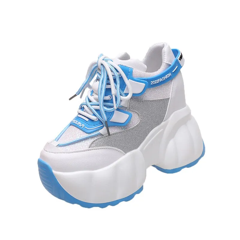 Women's Color-Accent Chunky Platform Sneakers