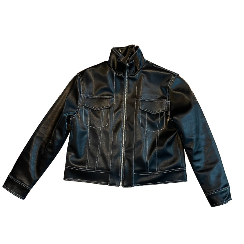 Maxct Topstitch Thick Short  Jacket