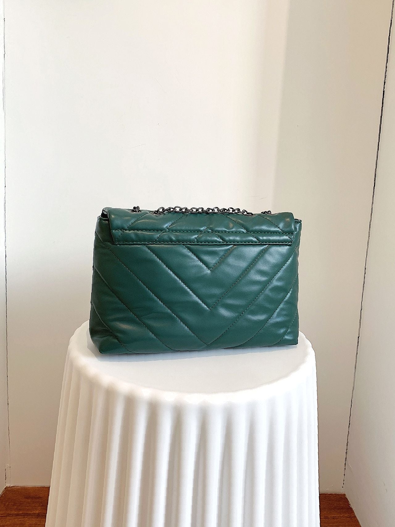 Maxct - Chevron Chain Tote Bag  - Women Tote Bags