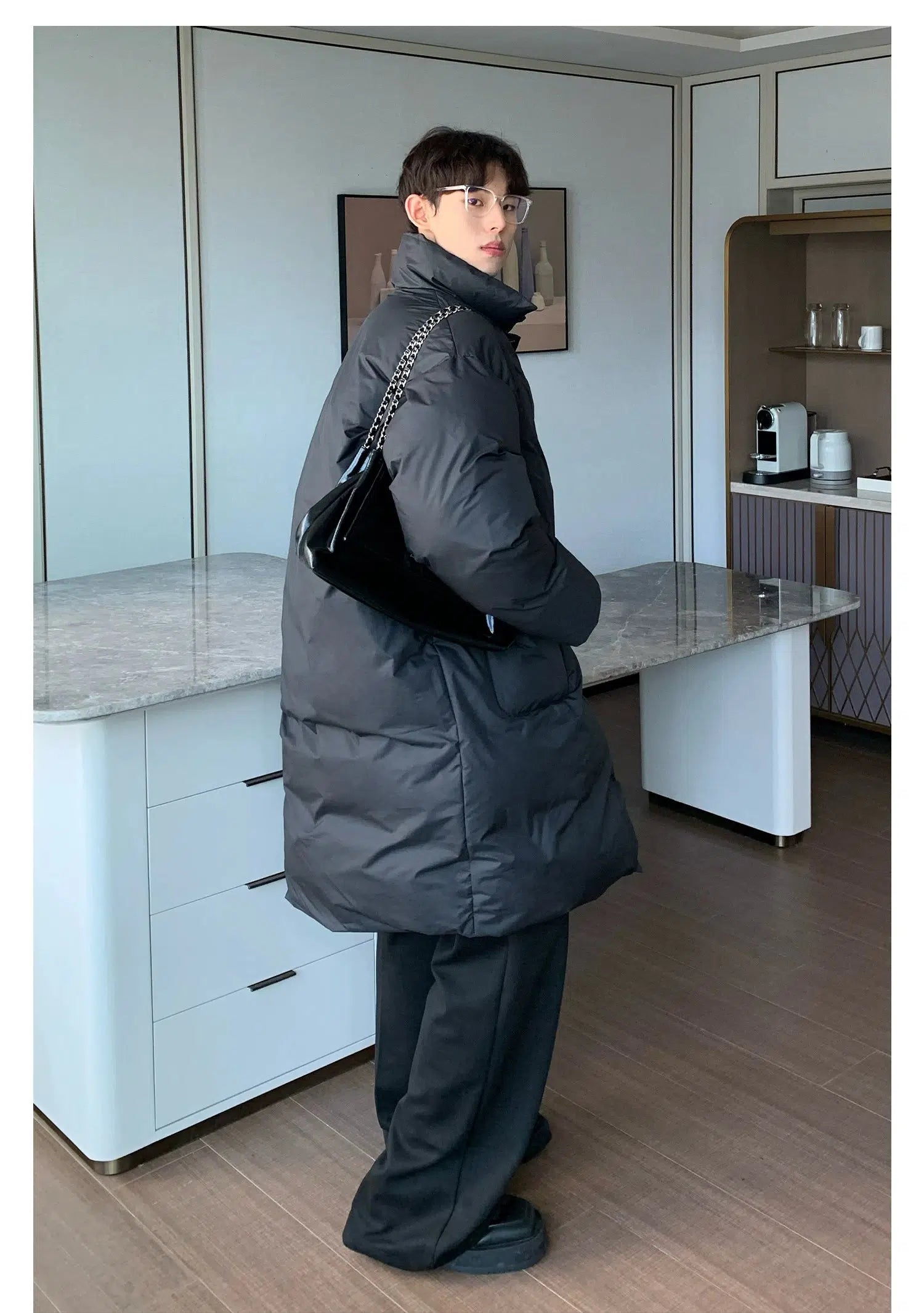 Maxct Thickened Mid-length Puffer Coat