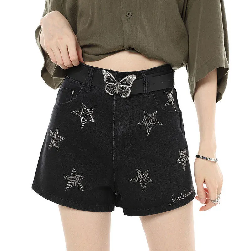 Superstar Behavior Rhinestone Shorts Maxct - Image 2