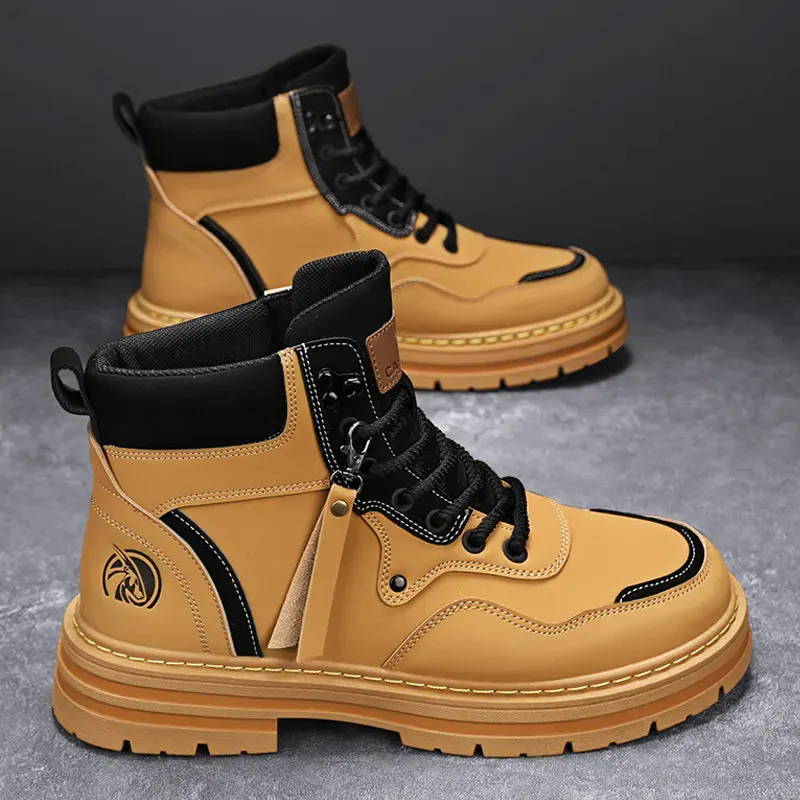 High-Top Platform Men's Martin Boots Maxct