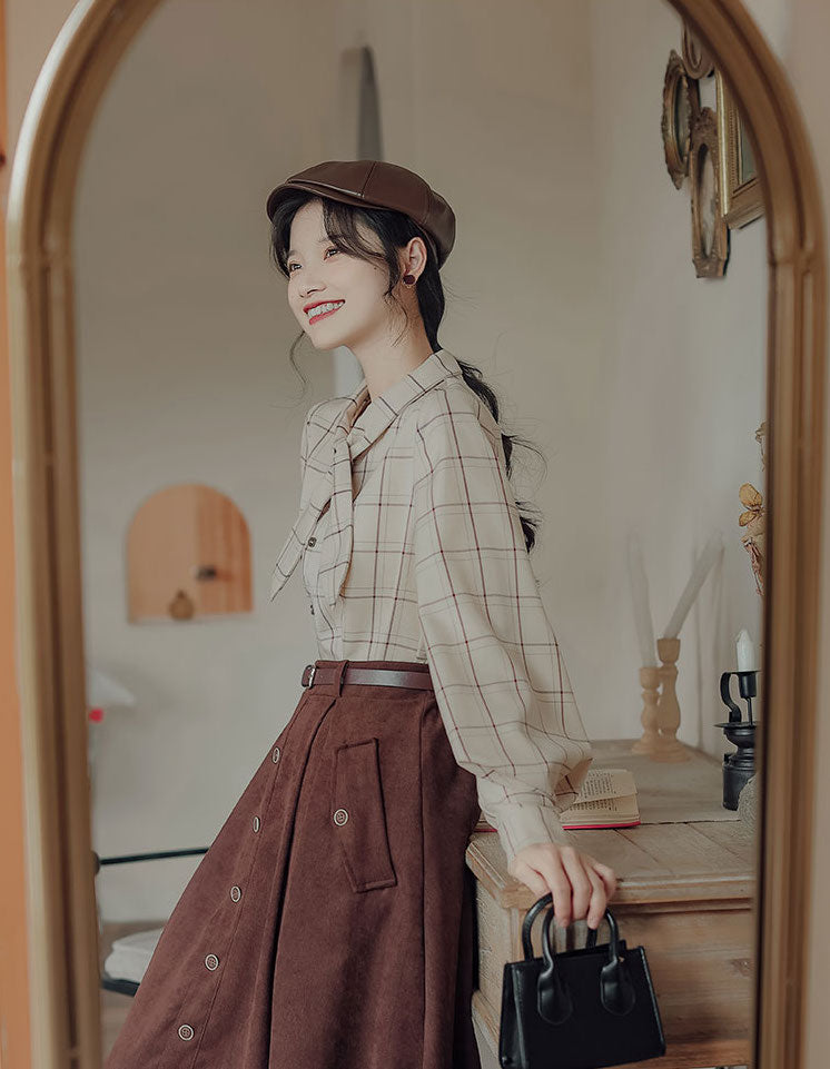 Button Up Suede Pinafore Dress Maxct