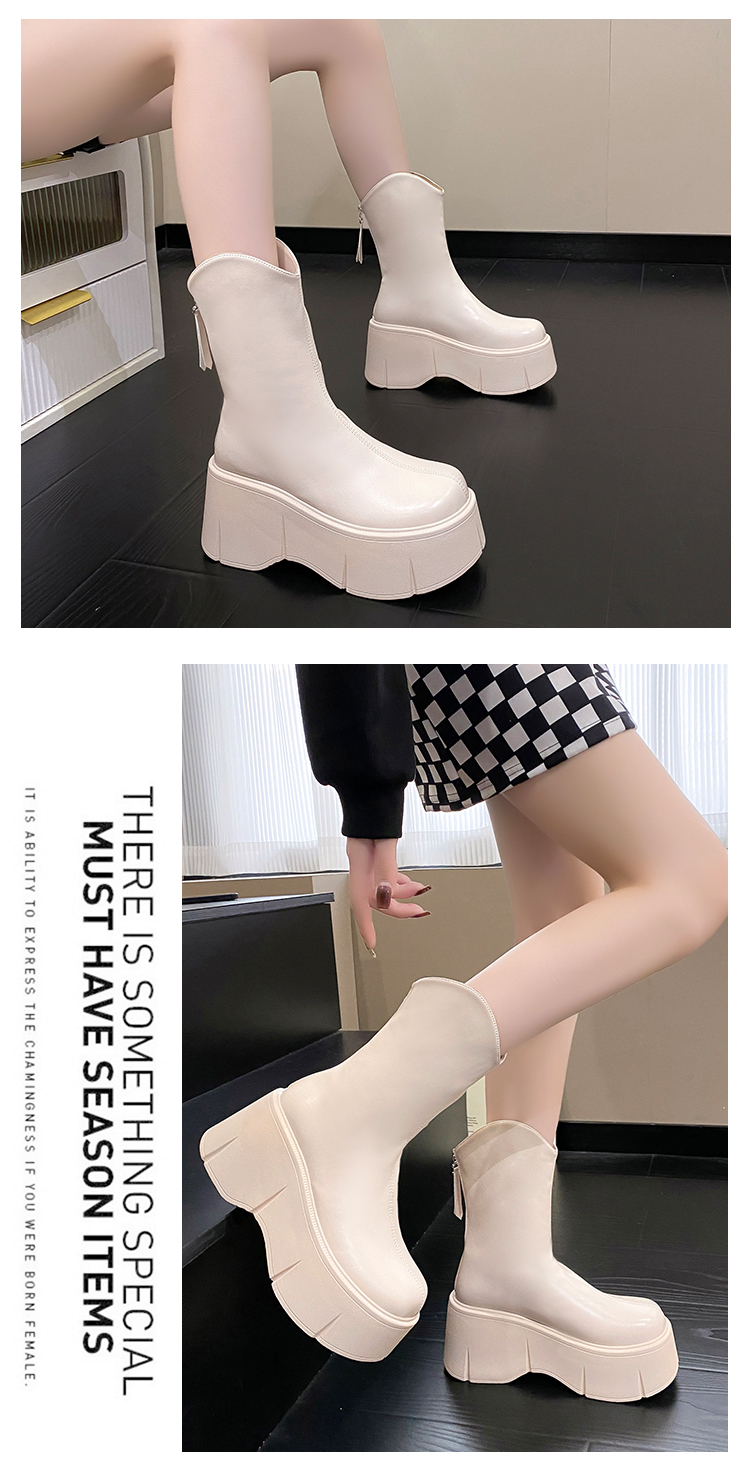 Women's Mid-calf Boots - true deals club